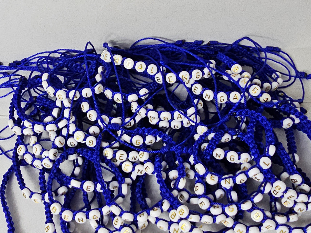 Custom Bulk Personalized Handmade Stickers and Bracelet Set For Cheerleaders, Teams, Birthdays Or Any Celebration